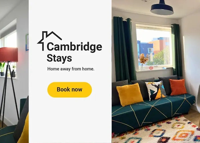 Cambridge Stays Central Apart Hotel 1Br Flats-Easy Walk To City Centre-Parking