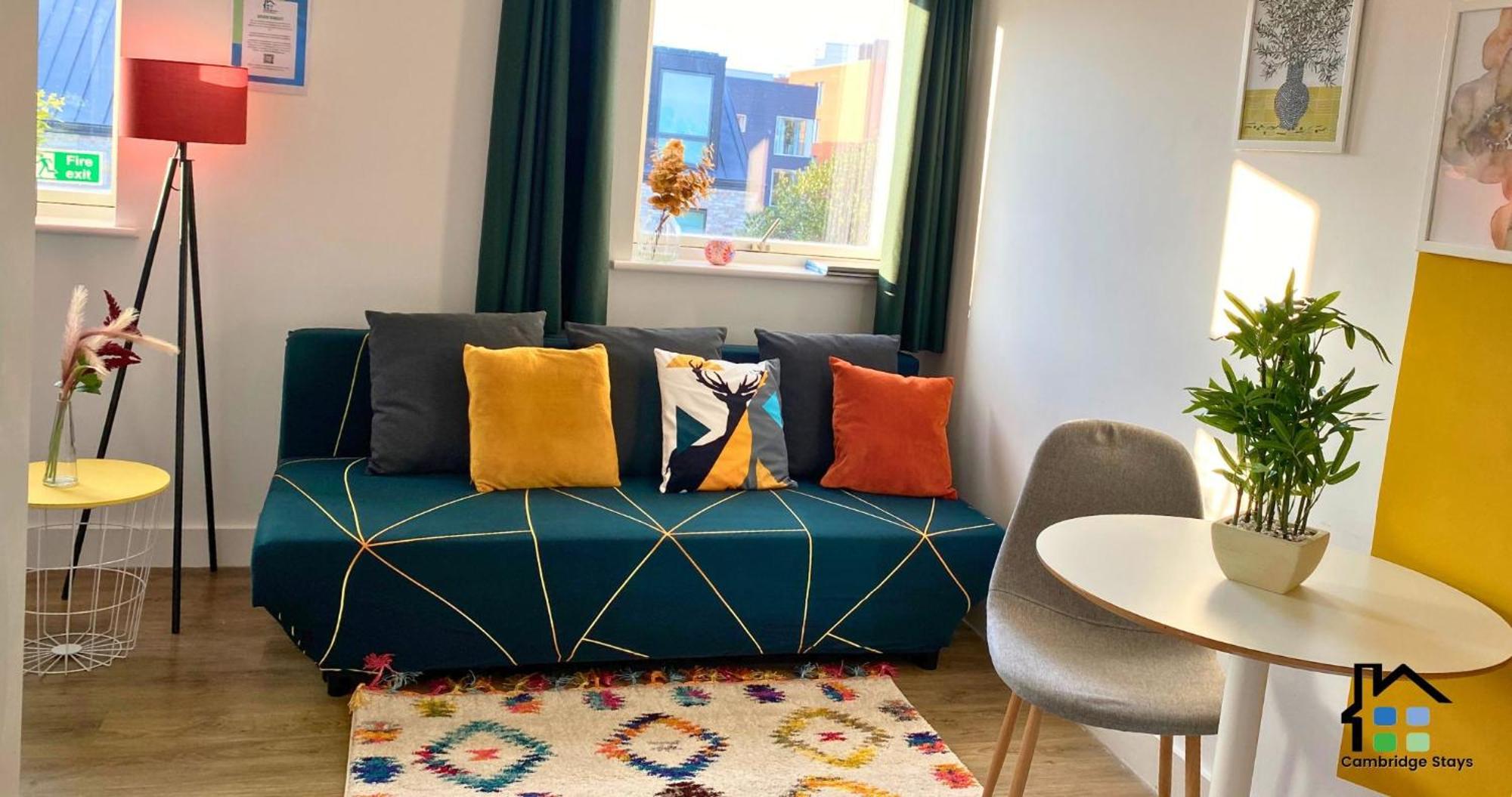 Apartment 1br Flats-easy Walk To Centre-parking Cambridge (Cambridgeshire)